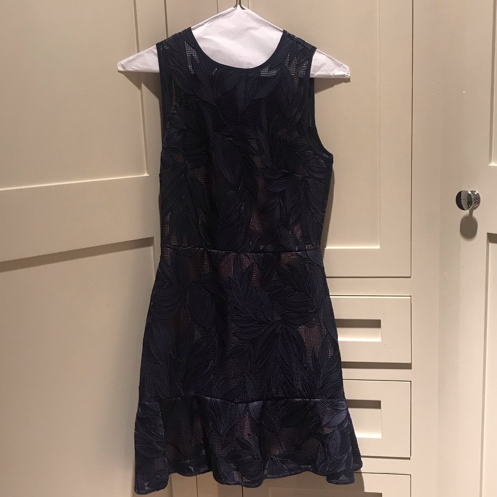 Michael Kors navy floral dress